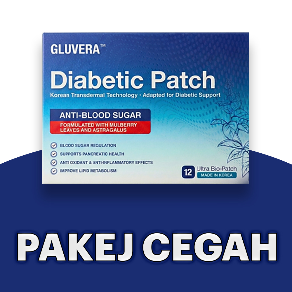 PAKEJ CEGAH ( 1 KOTAK GLUVERA PATCH )