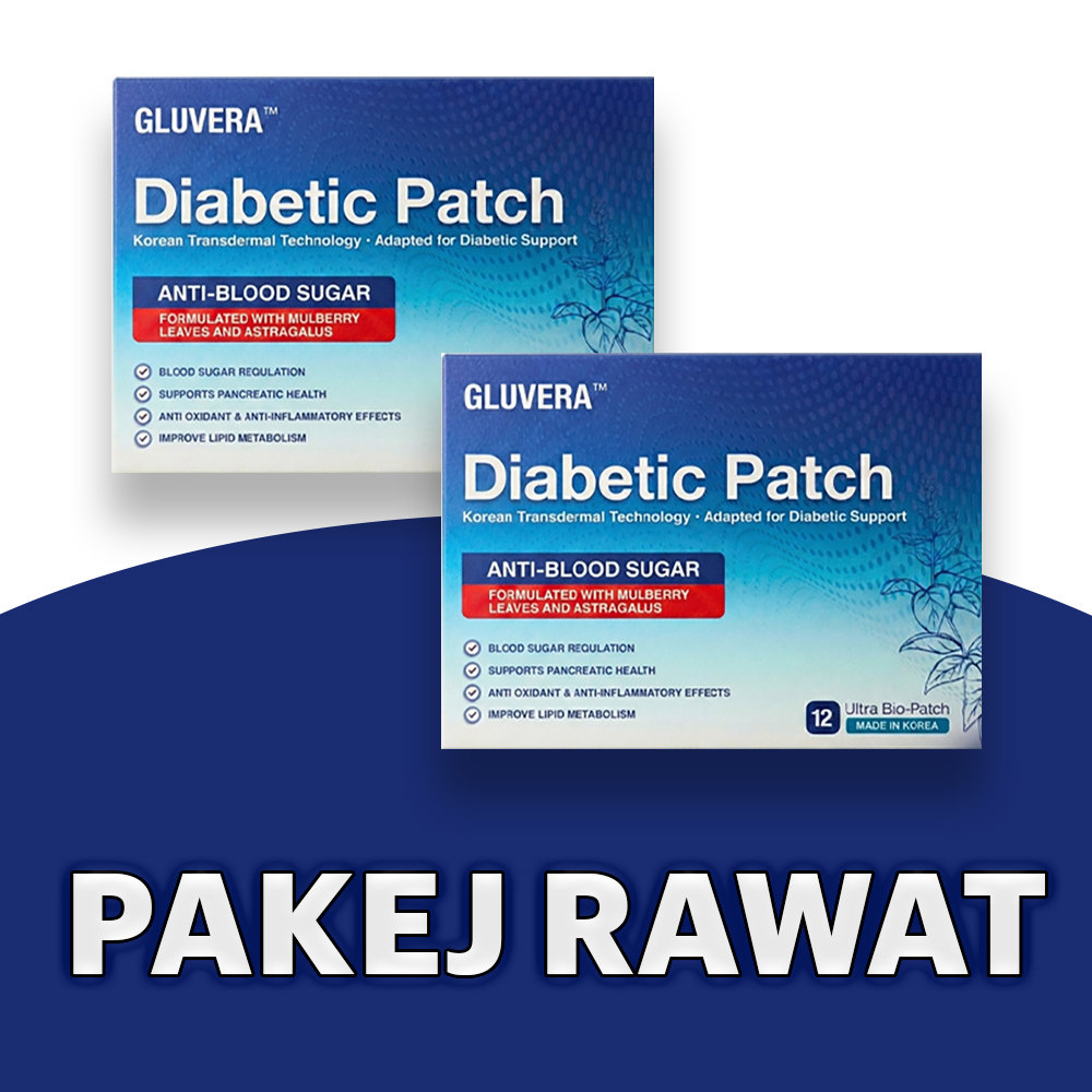 PAKEJ RAWAT ( 2 KOTAK GLUVERA PATCH )